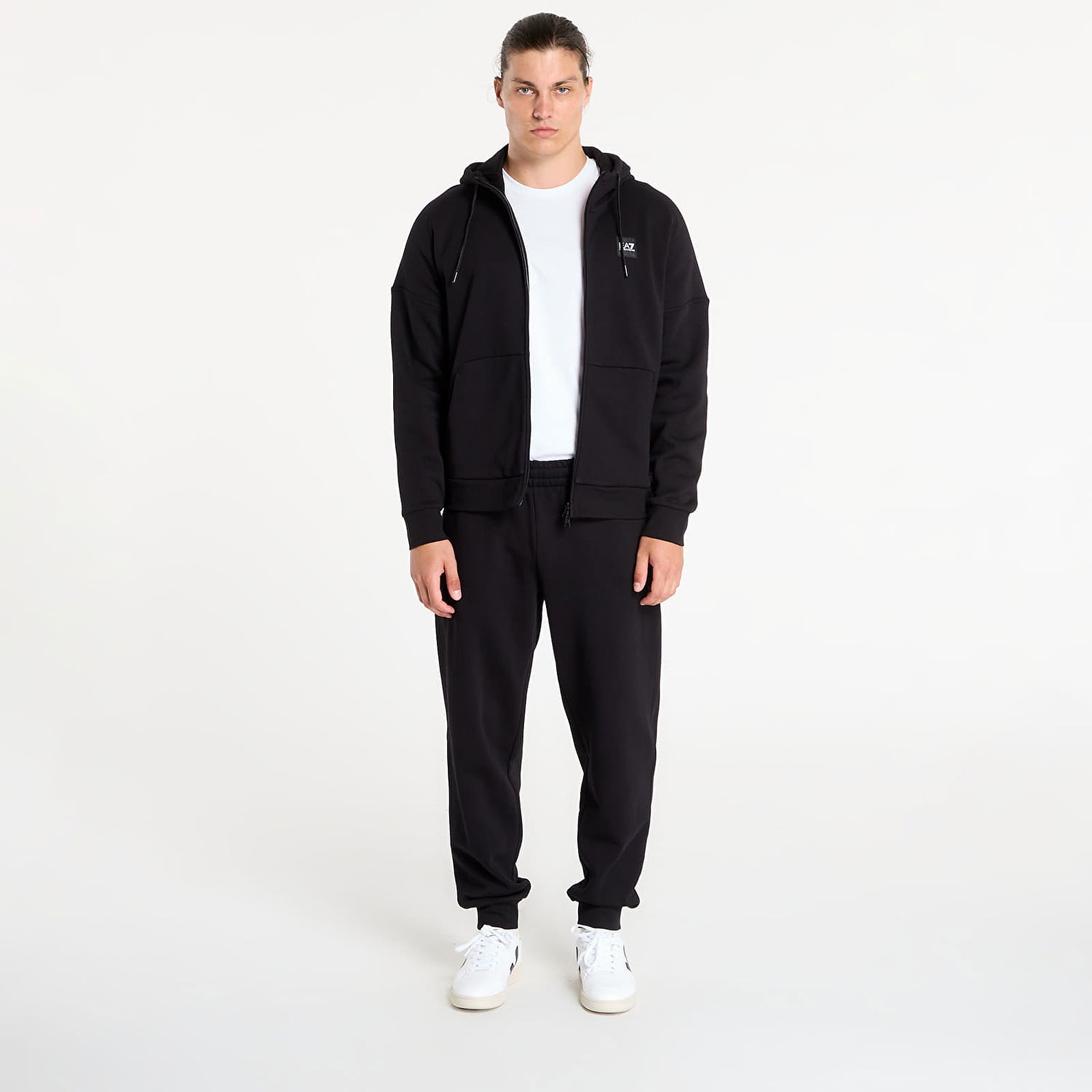 Súprava Emporio Armani EA7 Emporio Armani Train Visibility Hoodie and Joggers Čierna | 7M000914AF10377MC317, 0