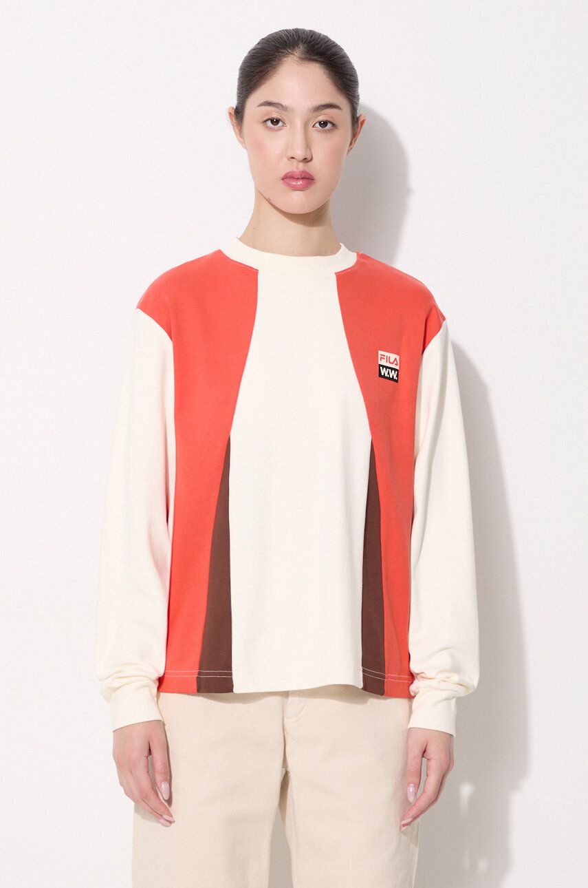 Tričko WOOD WOOD Long Sleeve T-Shirt Biela | 688377.B029, 0