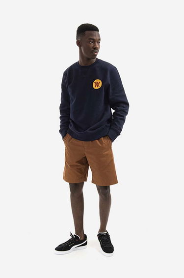 Šortky WOOD WOOD Alfred Crispy Check Shorts Hnedá | 12215210.5274, 1