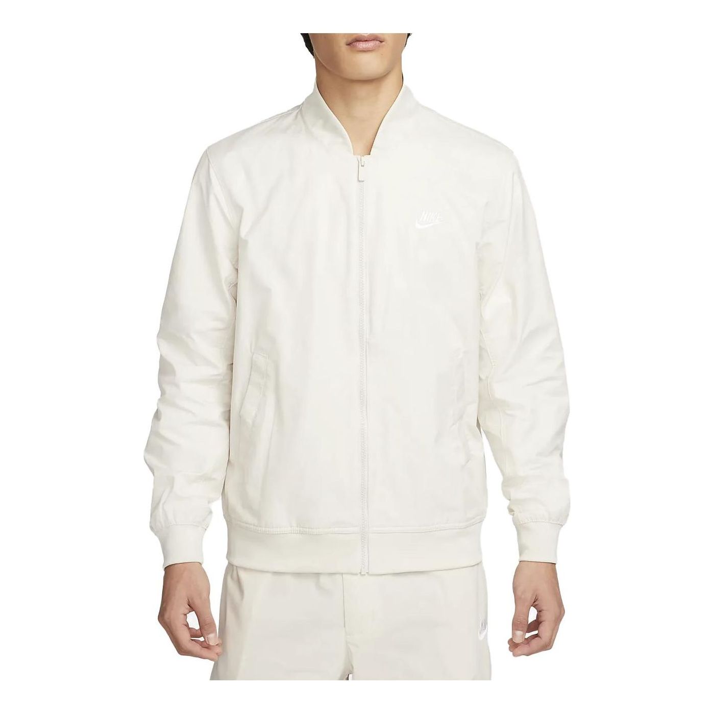 Bomber bunda Nike Sportswear Woven Bomber Jacket Biela | DM6822-104, 0