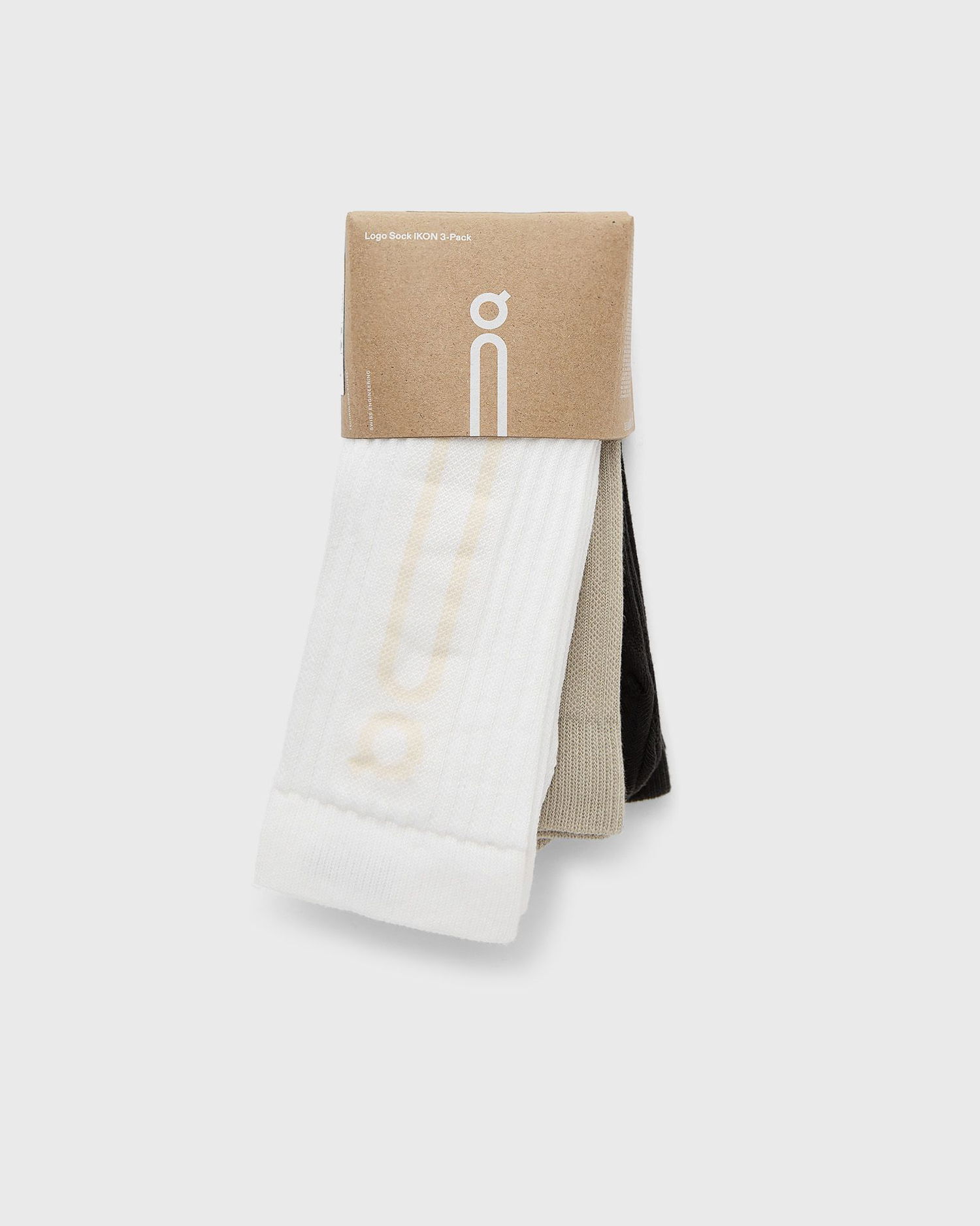 Ponožky On Running Logo IKON 3-Pack Socks Čierna | 2UE30440299, 0