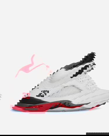 Tenisky a topánky Jordan Air Jordan 5 OG 'Fire Red Black Tongue' - 2025 Biela | HQ7978-101, 2