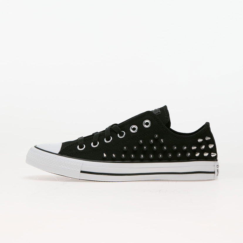 Tenisky a topánky Converse Chuck Taylor All Star Studded Black/ Silver/ White W Čierna | A06454C