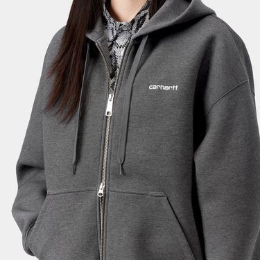 Mikina Carhartt WIP Hooded Alda Jacket Šedá | I036028_9, 3