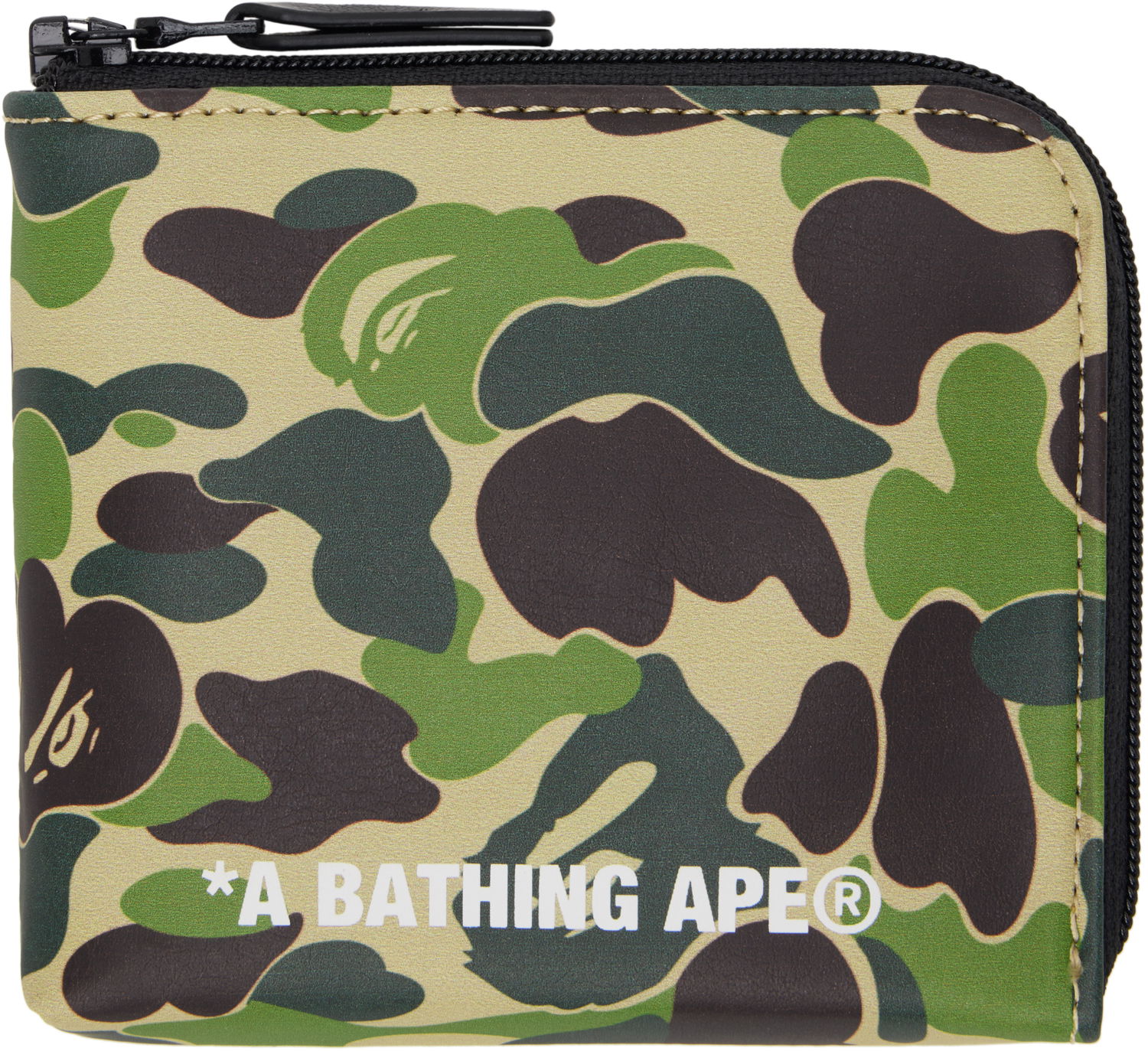 Peňaženka BAPE A Bathing Ape ABC Camo Mini Wallet Zelené | 001SGK801018M, 0