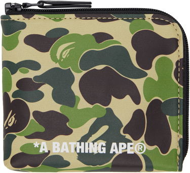 Peňaženka BAPE A Bathing Ape ABC Camo Mini Wallet Zelené | 001SGK801018M, 0