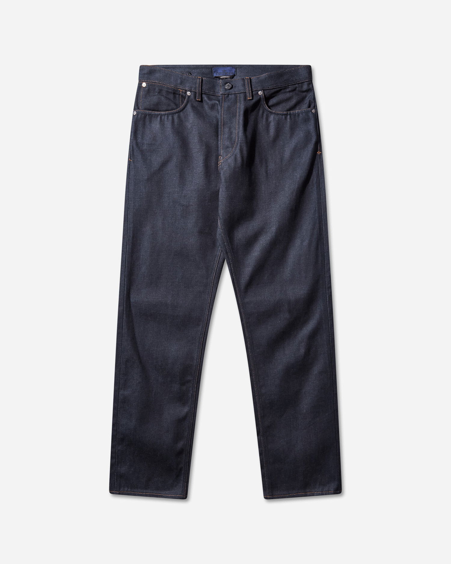 Džínsy Stone Island Raw Selvedge Straight Denim Jeans Navy | K2S15-J100008-S0J13 VJ200, 1