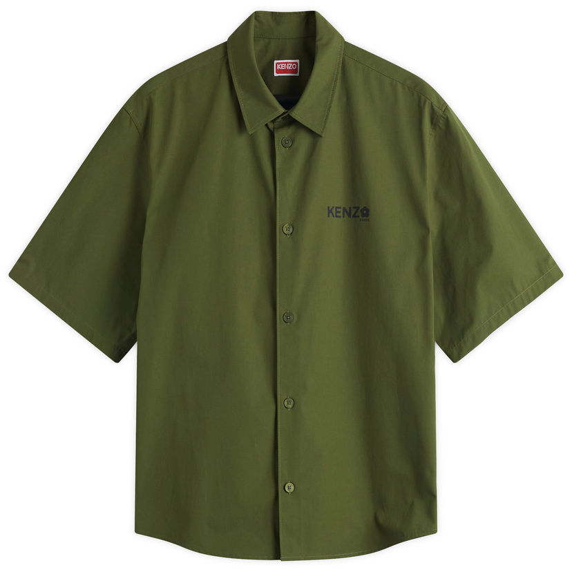 Košeľa KENZO Kenzo Boke Flower 2.0 Short Sleeve Shirt Zelené | FF55CH1299LP-50