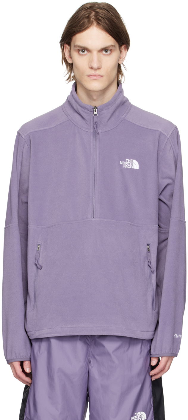 Bunda The North Face TNF™ 100 Half-Zip Jacket Fialová | NF0A7ZXV, 0