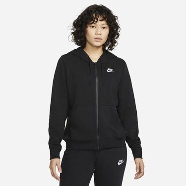 Mikina Nike Fleece Full-Zip Hoodie Čierna | DQ5471-010, 0