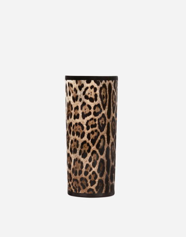 Home decor Dolce & Gabbana Dolce & Gabbana Leopard Print Cylindrical Porcelain Vase Onesize Rôznofarebný | TCC196TCAMWUL003, 3