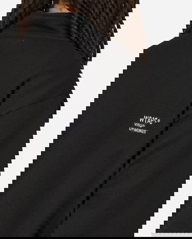 Mikina WTAPS Depst Half-Zip Sweatshirt Black Čierna | 241ATDT-CSM05 BLK, 5