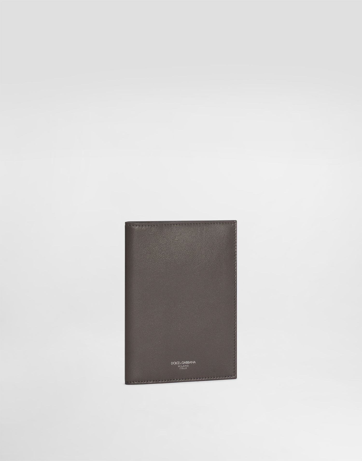 Peňaženka Dolce & Gabbana Dolce & Gabbana Calfskin Passport Holder Šedá | BP2215AV95680730, 1