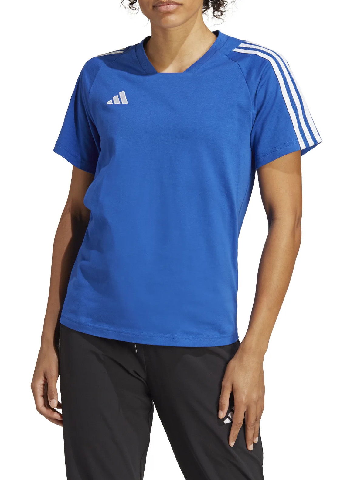 Tričko adidas Originals Tiro 23 Competition Cotton Modrá | ic4612, 0