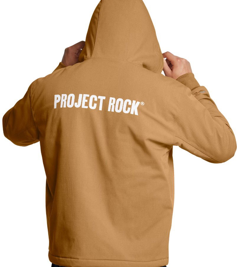 Bunda Under Armour Project Rock Work Jacket Hnedá | 1386904-707, 1