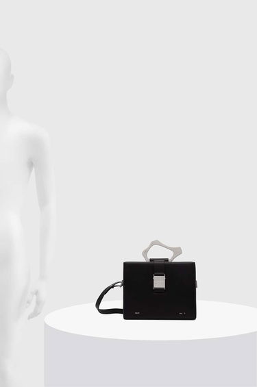 Kabelka HELIOT EMIL Heliot Emil Leather Handbag Čierna | HE.15.42.L03.BLK01, 6
