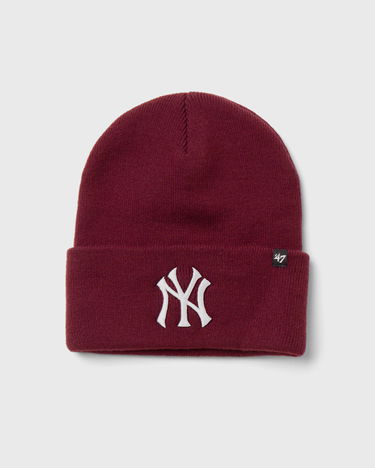 Šiltovka '47 Brand MLB New York Yankees Haymaker Beanie Vínová | 194165328465, 0