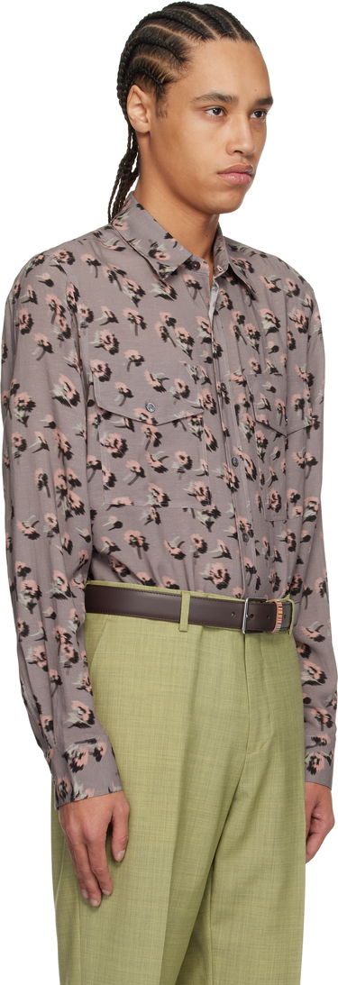 Košeľa Paul Smith Paul Smith Casual Fit Floral Shirt Šedá | M1R-389Z-P02577-55, 1