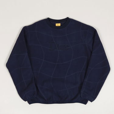 Sveter Dime Classic Wave Polar Crewneck Navy | dimeho2310nvy, 1