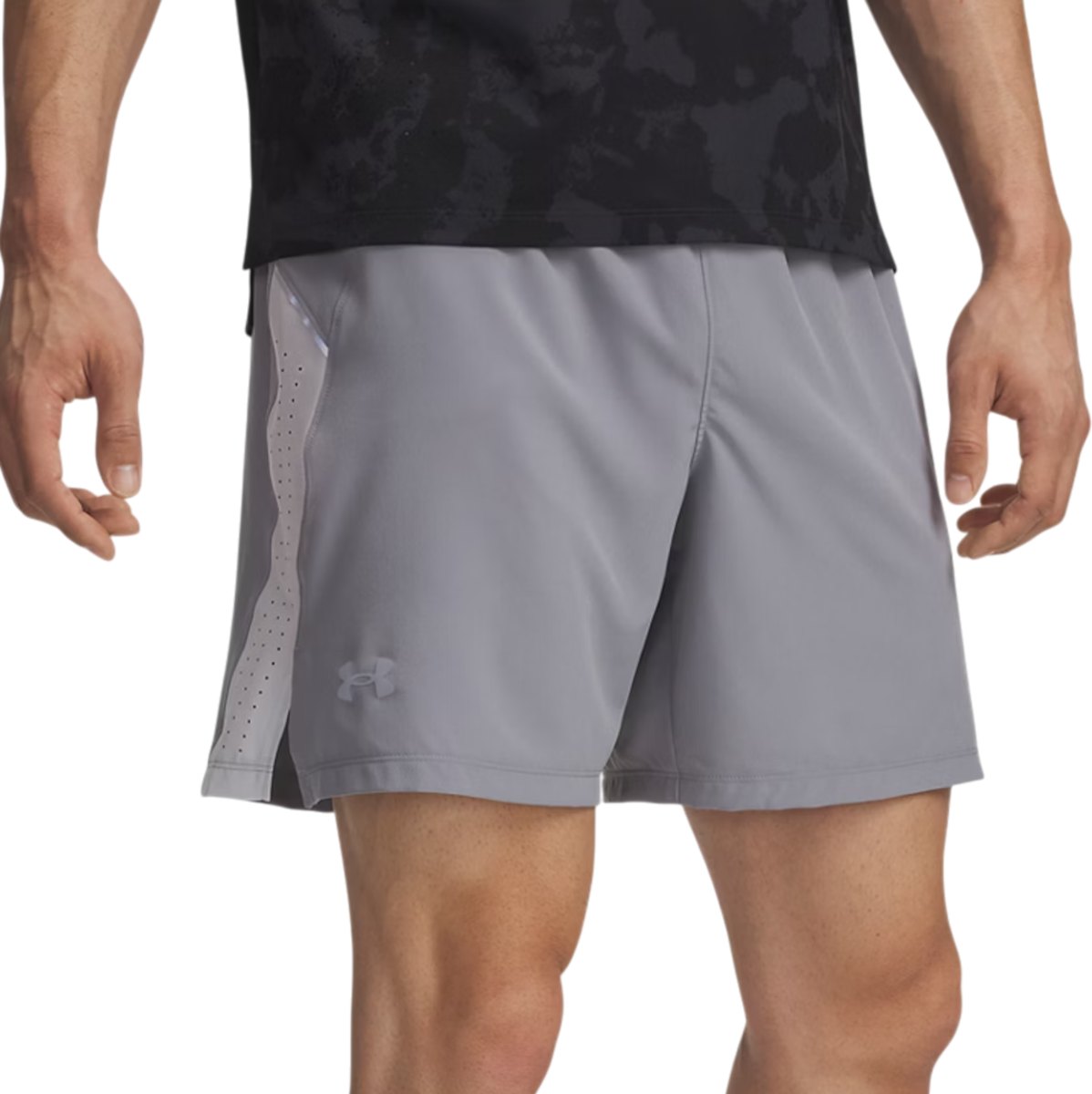 Šortky Under Armour Under Armour UA Launch Pro 7" Shorts Šedá | 1376508-036, 0