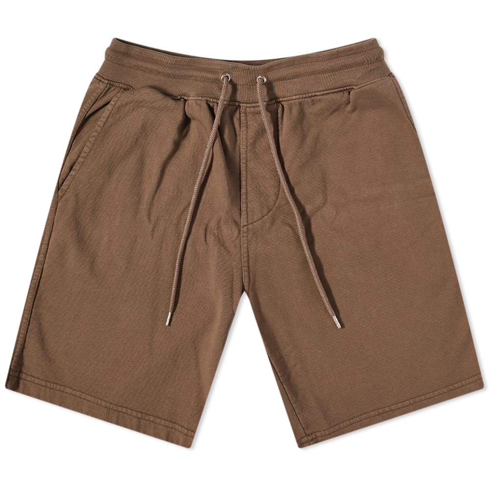 Šortky Colorful Standard Classic Organic Sweat Short Hnedá | CS1010-CDB, 0