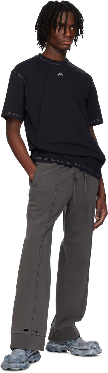 Tričko A-COLD-WALL* Millbank T-shirt with Contrast Stitching and Logo Čierna | ACWMTS194, 3