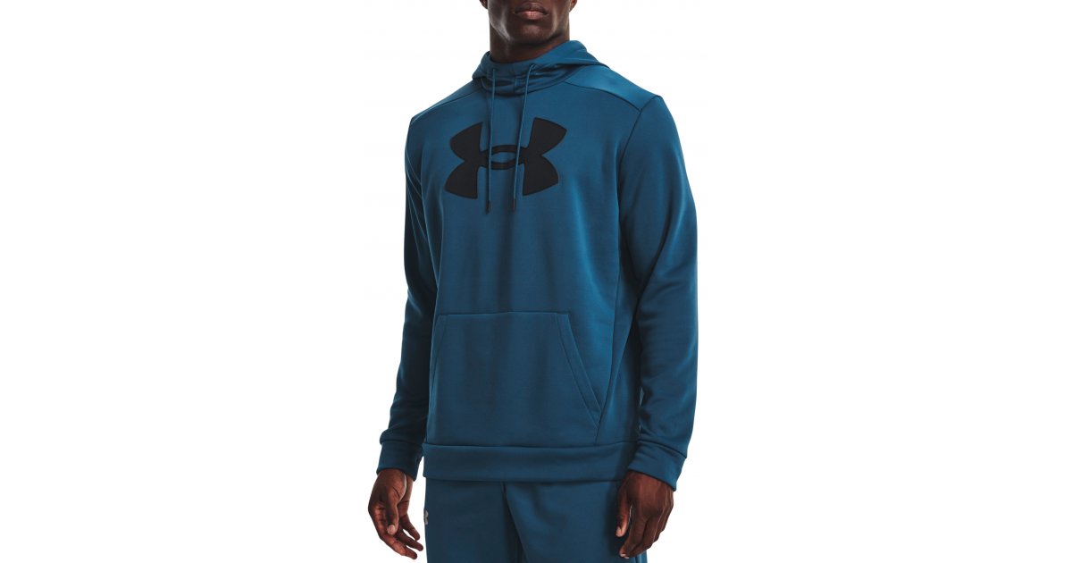 Mikina Under Armour Hoodie Armour Fleece Big Logo Modrá | 1373352-437, 1