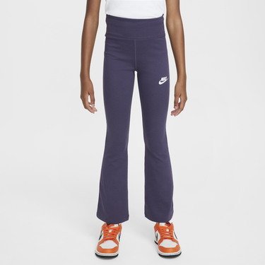 Legíny Nike High Waisted Flared Leggings Fialová | FZ5585-573, 4