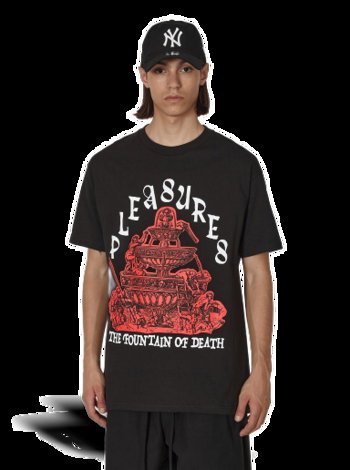 Pleasures Fountain T-Shirt P23SU040 BLACK