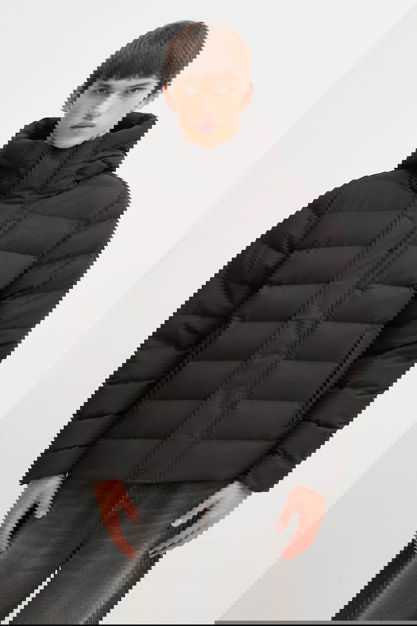 Prešívaná bunda Helly Hansen ALBY Hooded Puffy Jacket Čierna | 53526, 0