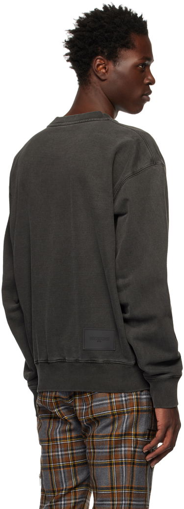 Mikina We11done We11done Basic Sweatshirt Šedá | WD-TS3-22-707-U-CH, 2