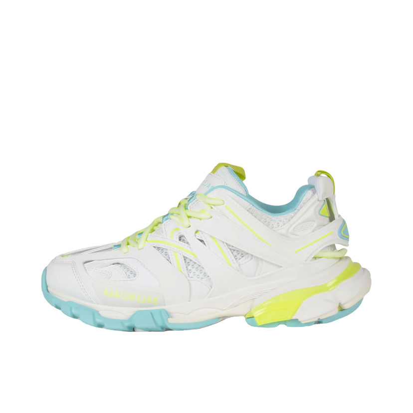 Tenisky a topánky Balenciaga Track White Fluorescent Yellow Turquoise W Biela | 542436W3AC69704
