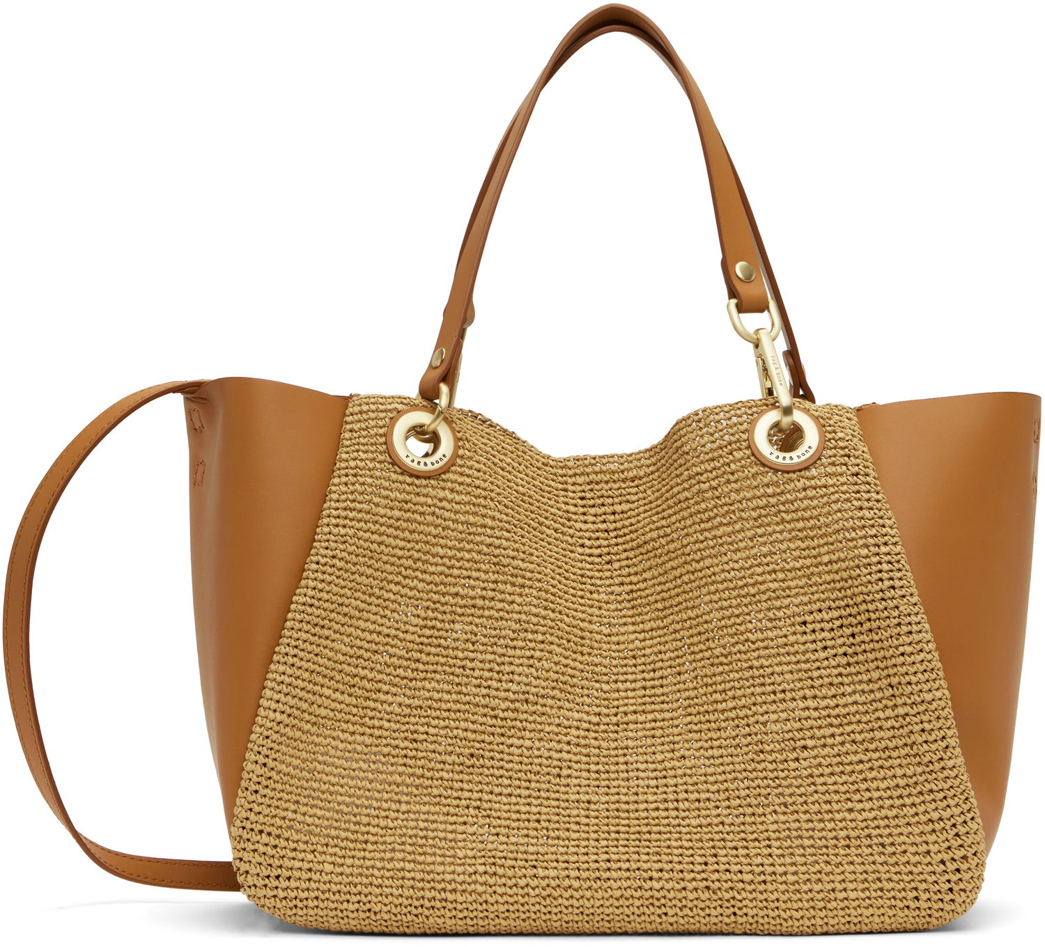 Tote bag rag & bone rag & bone Revival Summer Mini Tote Bag Hnedá | WHH22S1004PS04, 0
