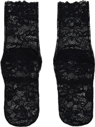 Ponožky UNDERCOVER UNDERCOVER Floral Lace Socks Čierna | UC1E1L04, 1