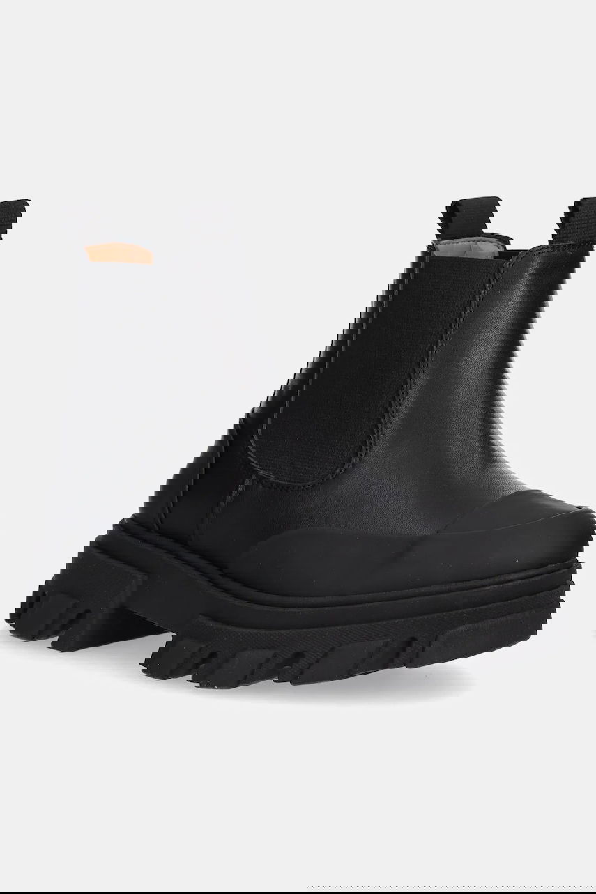 Tenisky a topánky GANNI GANNI Cleated Low Chelsea Boots Čierna | S3237, 0