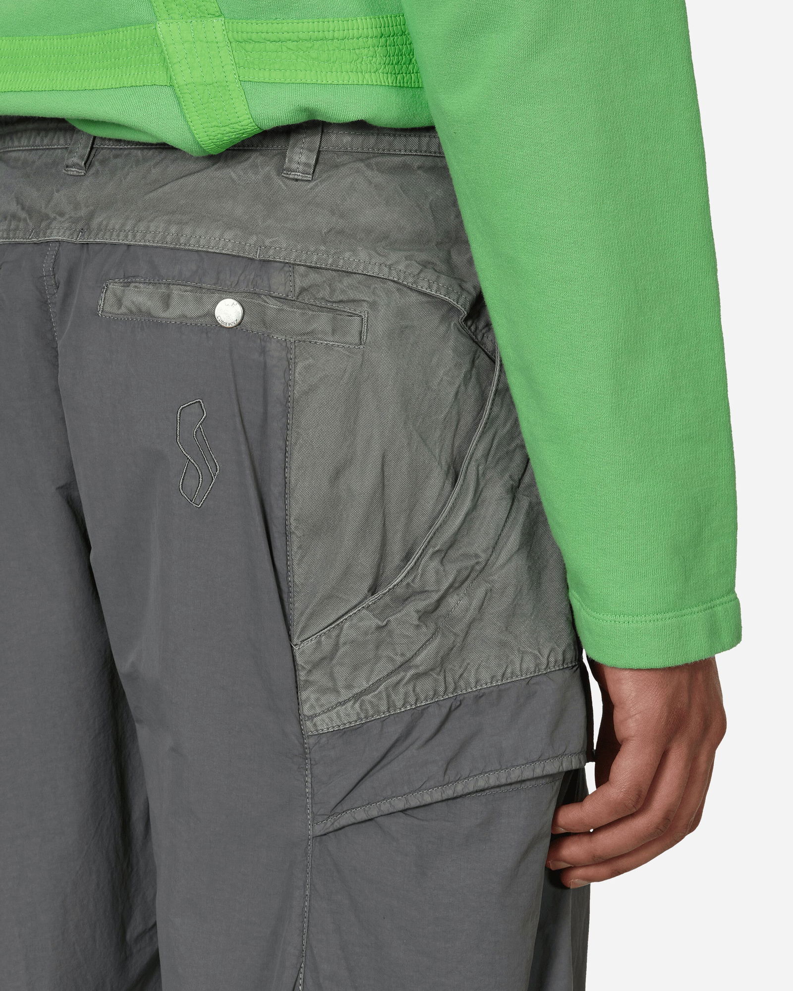 Cargo Pants With Tonal Panels