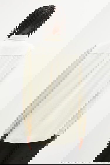 Košeľa Carhartt WIP Long Sleeve Flint Corduroy Button-Up Shirt with Chest Pocket Béžová | I035837-1NG.XX, 4