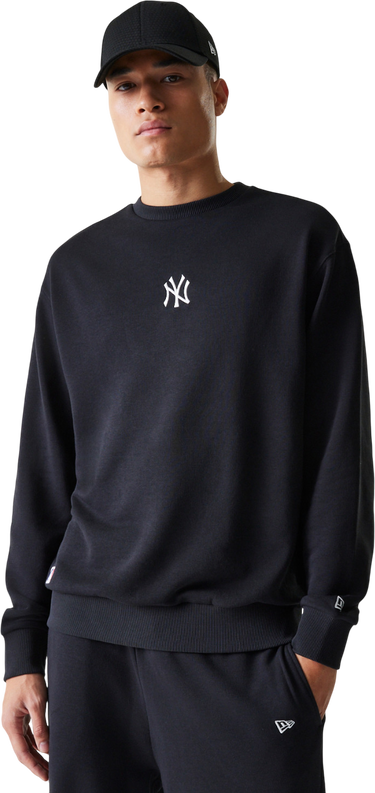 Mikina New Era MLB New York Yankees Crewneck Sweatshirt Čierna | 60675756-60675756, 5