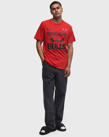 Tričko Nike Nike NBA Chicago Bulls Courtside T-Shirt Červená | HQ0588-657, 4