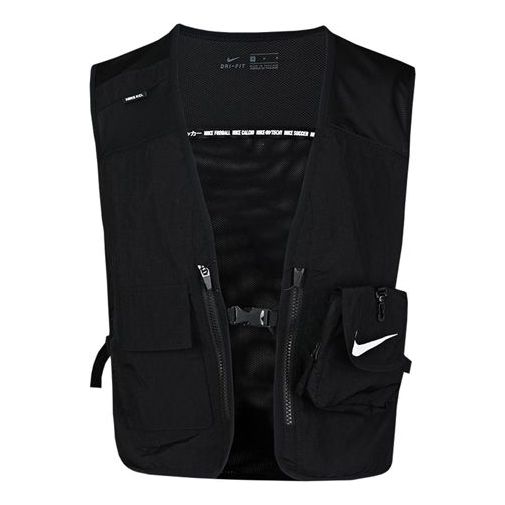 Vesta Nike FC Detachable Vest Čierna | CK9975-010