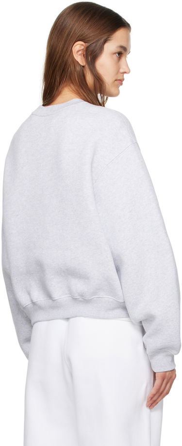 Mikina Alexander Wang Crewneck Sweatshirt Šedá | 4CC3221360, 2