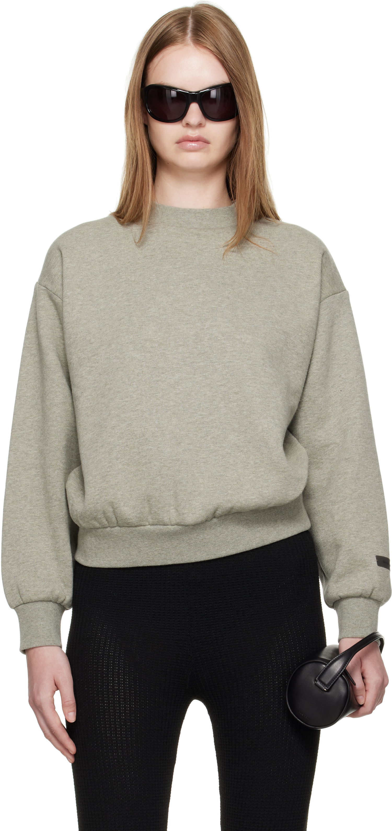 Mikina Fear of God Fear of God ESSENTIALS Classic Fit Crewneck Sweatshirt Zelené | 192SP255555FW, 0