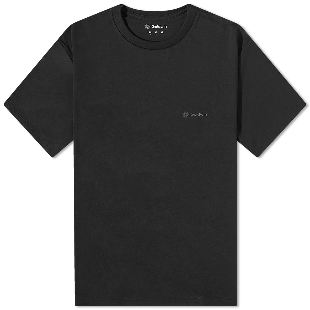 Tričko Goldwin Big Logo Tee Čierna | GM62120-BK, 0