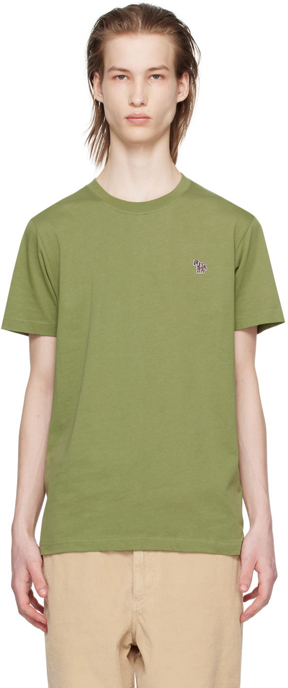 Tričko Paul Smith PS Paul Smith Zebra T-Shirt Zelené | M2R-010RZ-M20064-36D, 0