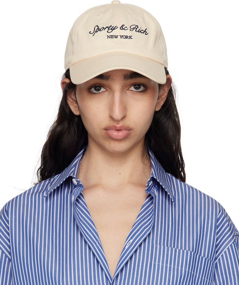 Šiltovka Sporty & Rich Sporty & Rich Syracuse Baseball Cap Béžová | AC040612322CR01