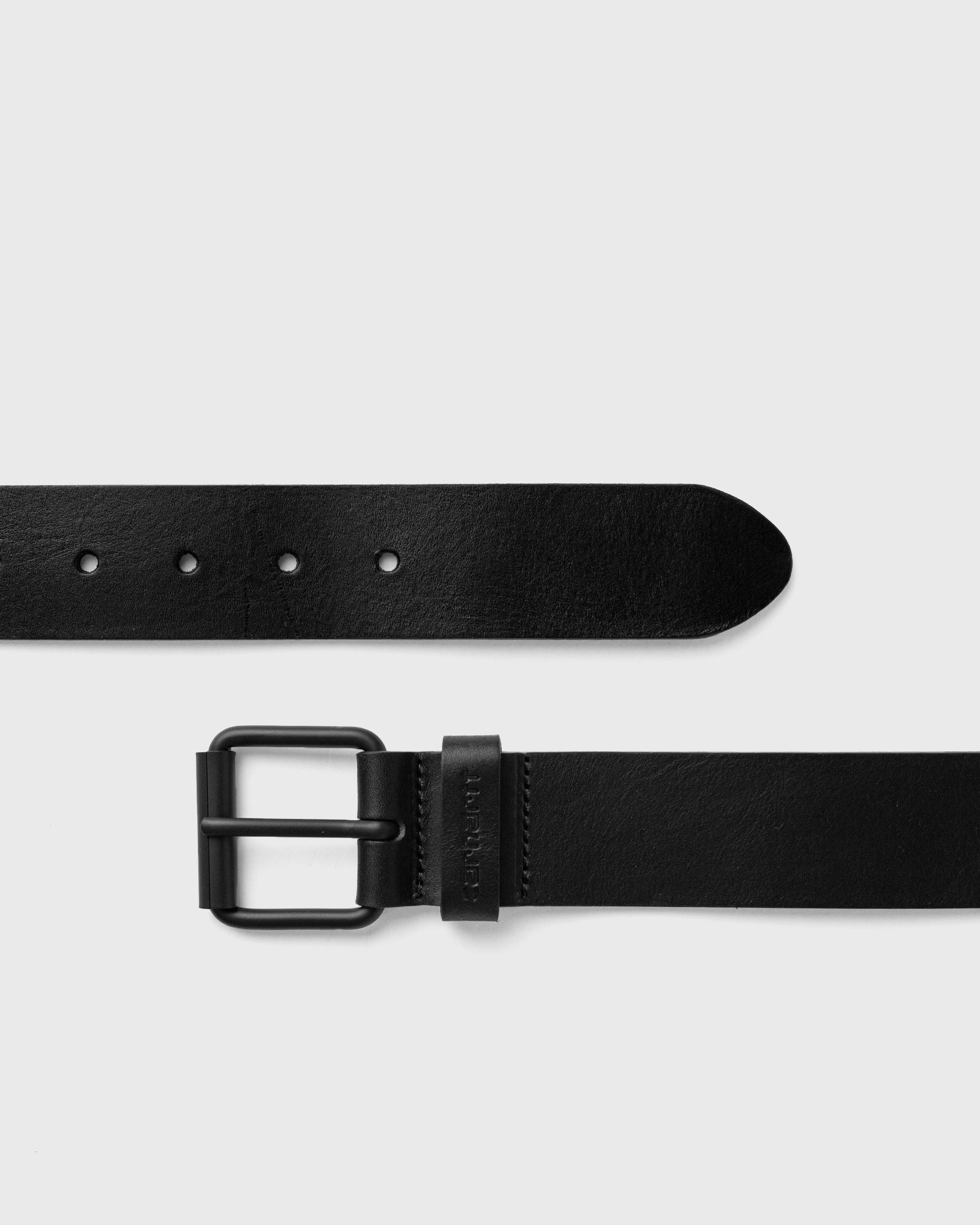 Leather Script Belt