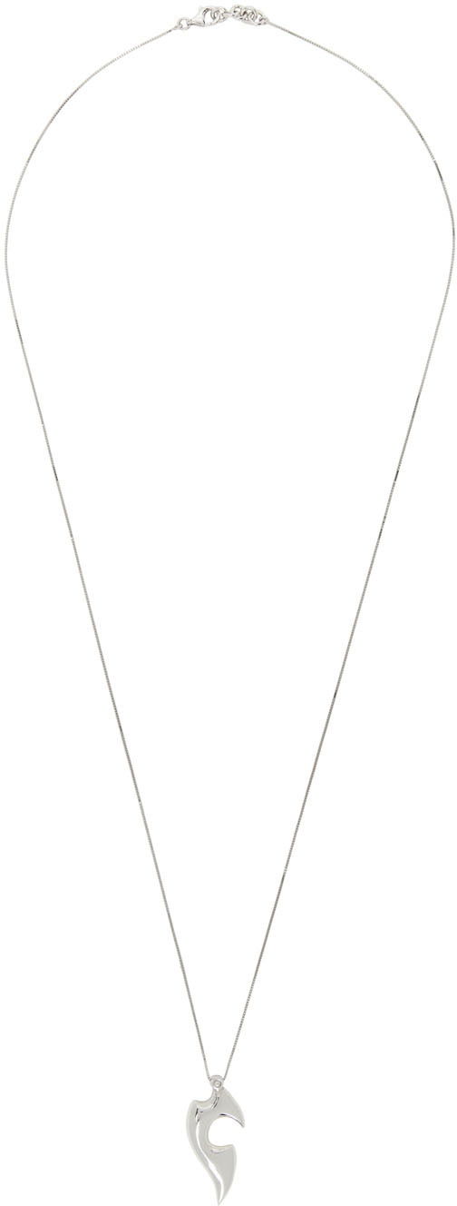Náhrdelník Bottega Veneta Sharp Pendant Necklace Metalická | 688709 V5070, 0