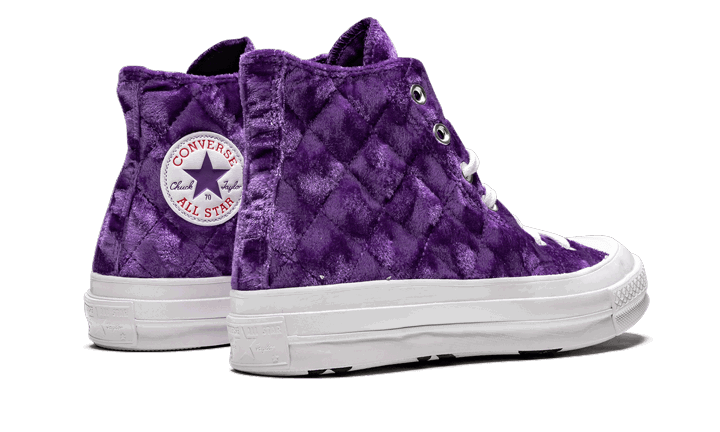 Tenisky a topánky Converse Golf Le Fleur x Chuck 70 Hi "Quilted Velvet Tillandsia Purple" Fialová | 165600C, 1