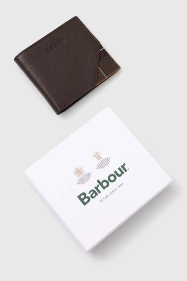 Peňaženka Barbour Barbour Leather Wallet Hnedá | MLG0063, 3