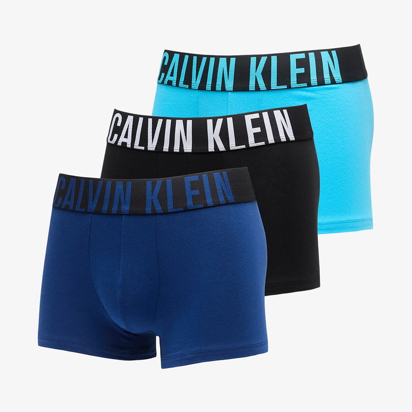 Boxerky CALVIN KLEIN Intense Power Cotton Stretch Trunk 3-Pack Multicolor Rôznofarebný | NB3608A LXS